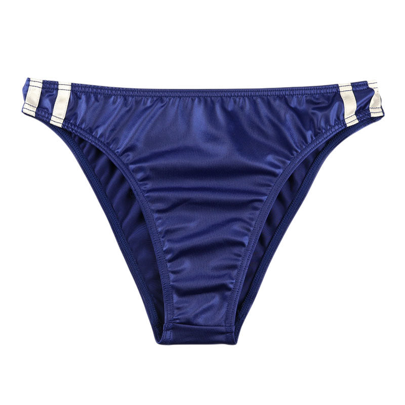 [10% OFF Holiday Sale] Unisex Super WET Shiny Sport Bloomer Type Half Back Bikini 626008