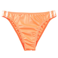 [10% OFF Holiday Sale] Unisex Super WET Shiny Sport Bloomer Type Half Back Bikini 626008