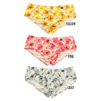 メンズ 柔らかフィット×華やか花柄！男性を包む3Dポーチボクサーブリーフ 629003