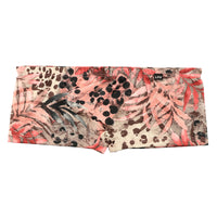 メンズ ワイルドジャングルプリント メンズローライズボクサーパンツ 3Dポーチ型でセクシー＆快適 ストレッチ素材で動きやすく日常使いに最適 629004