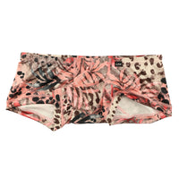 メンズ ジャングルプリント メンズボクサーパンツ ローライズ仕様 3Dポーチでフィット感抜群 日常使いに最適 635006