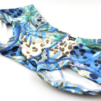 メンズ ジャングルプリント メンズボクサーパンツ ローライズ仕様 3Dポーチでフィット感抜群 日常使いに最適 635006