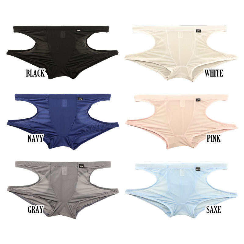 Men's GUS Fabric Side-Open Low-Rise Nano Boxer Briefs 635007