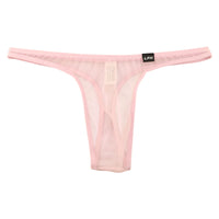 メンズ セクシーに魅せる透け感素材 メンズTバックビキニ 3サイズ展開 700001