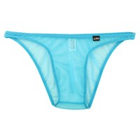 メンズ セクシーに魅せる透け感素材 メンズフルバックビキニ 3サイズ展開 700002