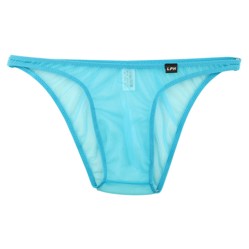 メンズ セクシーに魅せる透け感素材 メンズフルバックビキニ 3サイズ展開 700002