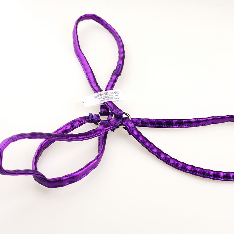 メンズ メタリック生地 フロントオープンスタイル 挑発的なデザイン Gストリング 717021