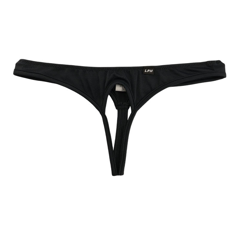 Men's E6000 fabric, full front open, open feel, T-back bikini 718026