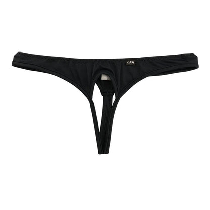 Men's E6000 fabric, full front open, open feel, T-back bikini 718026