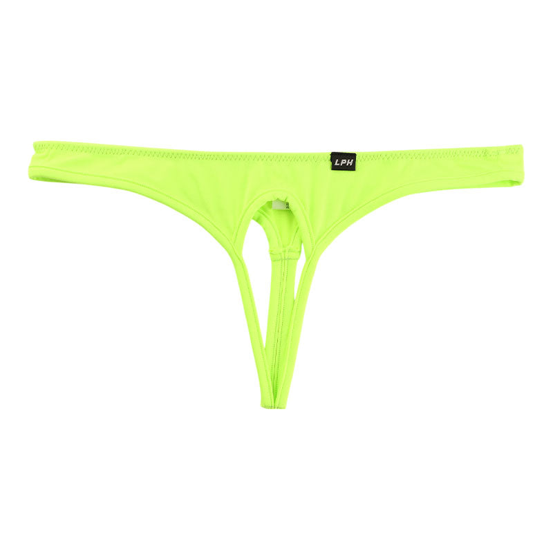 Men's E6000 fabric, full front open, open feel, T-back bikini 718026