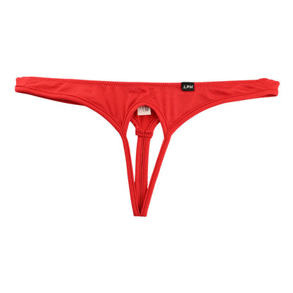 Men's E6000 fabric, full front open, open feel, T-back bikini 718026