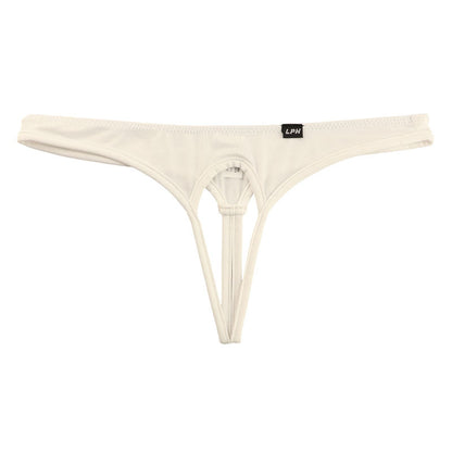 Men's E6000 fabric, full front open, open feel, T-back bikini 718026
