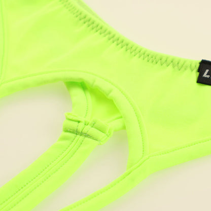 Men's E6000 fabric, full front open, open feel, T-back bikini 718026