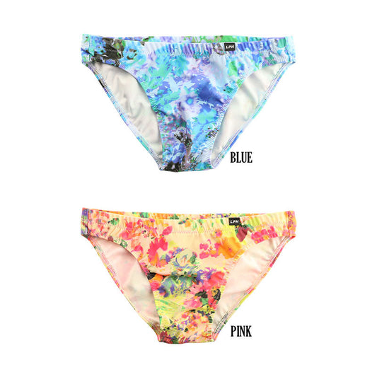 Men's E5000 fabric flower print full back bikini available in different sizes 718033
