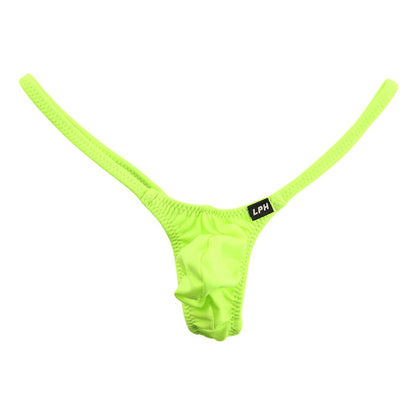 Men's E6000 Fabric Mini Side Binder T-Back Bikini 718034