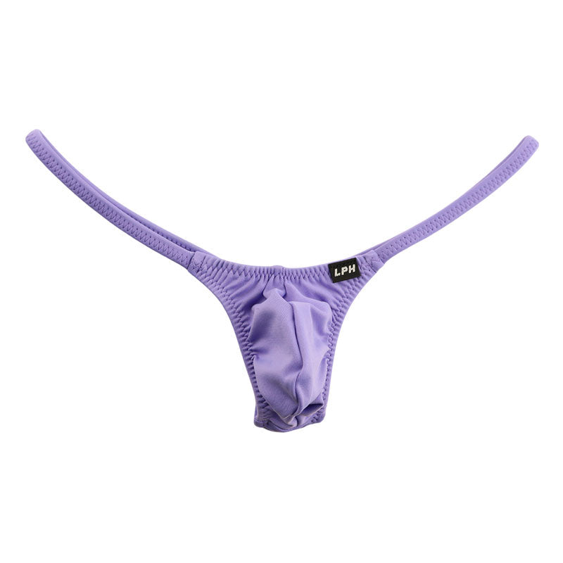 Men's E6000 Fabric Mini Side Binder T-Back Bikini 718034