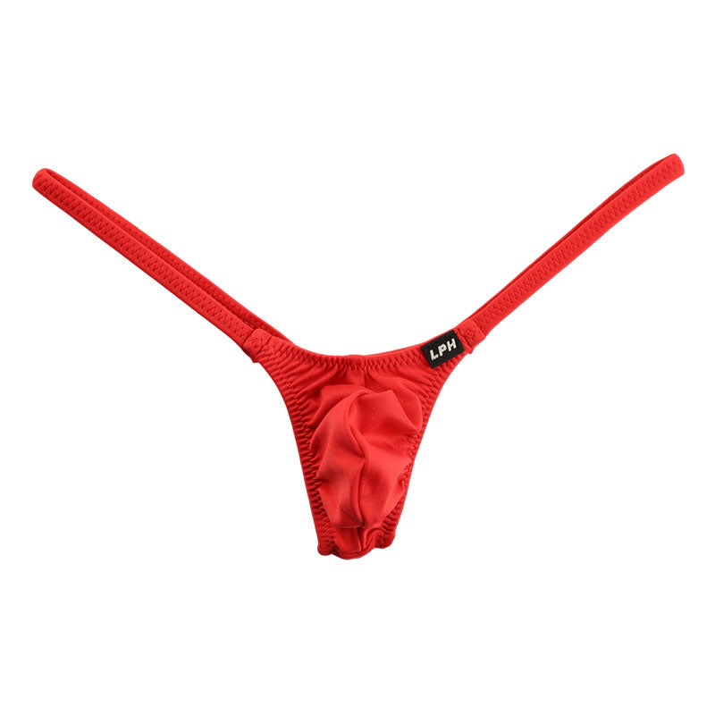 Men's E6000 Fabric Mini Side Binder T-Back Bikini 718034