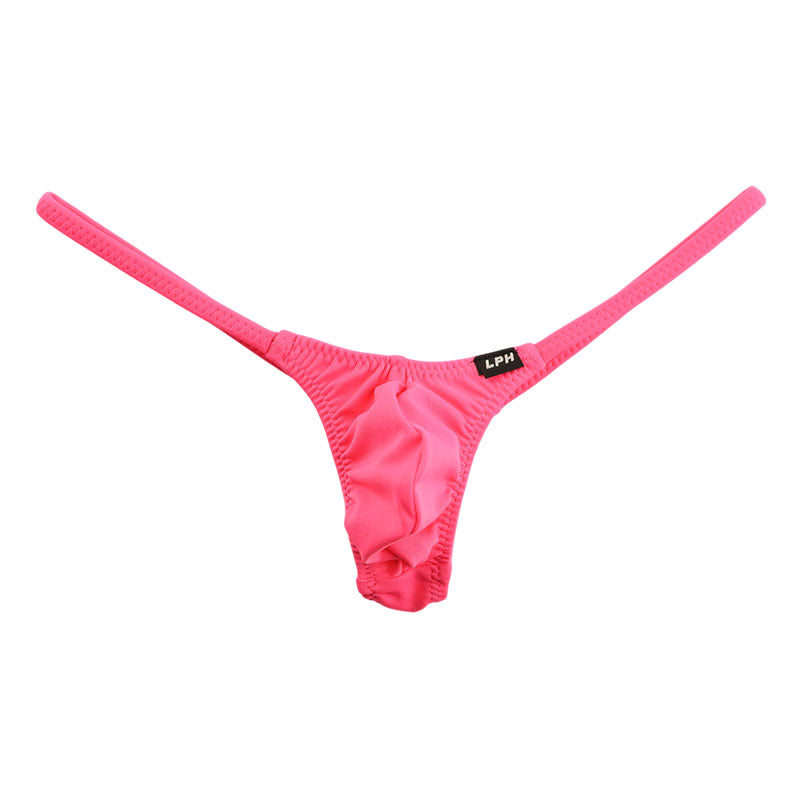 Men's E6000 Fabric Mini Side Binder T-Back Bikini 718034