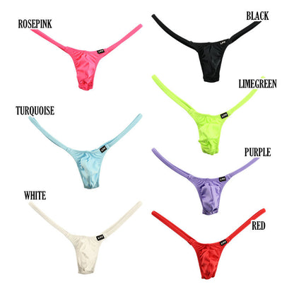 Men's E6000 Fabric Mini Side Binder T-Back Bikini 718034