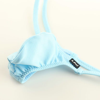 Men's E6000 Fabric Mini Side Binder T-Back Bikini 718034