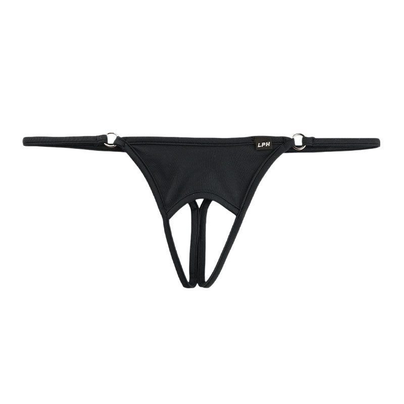 Men's E6000 Fabric Open Underwear with a Feel of Openness Men's T-Back Bikini 718044