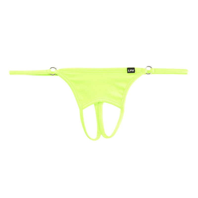 Men's E6000 Fabric Open Underwear with a Feel of Openness Men's T-Back Bikini 718044