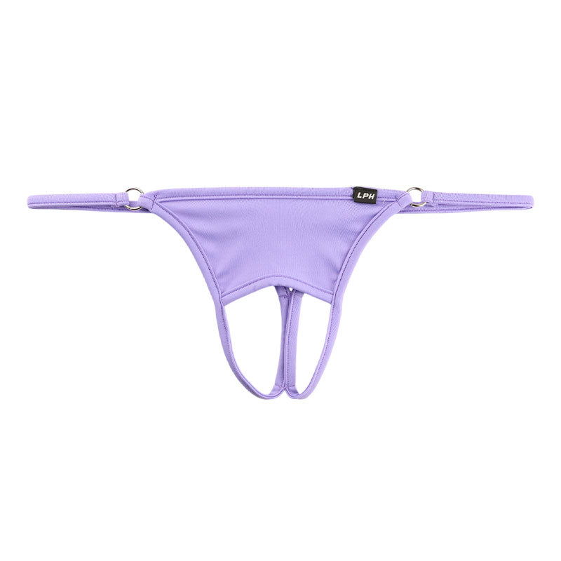 Men's E6000 Fabric Open Underwear with a Feel of Openness Men's T-Back Bikini 718044