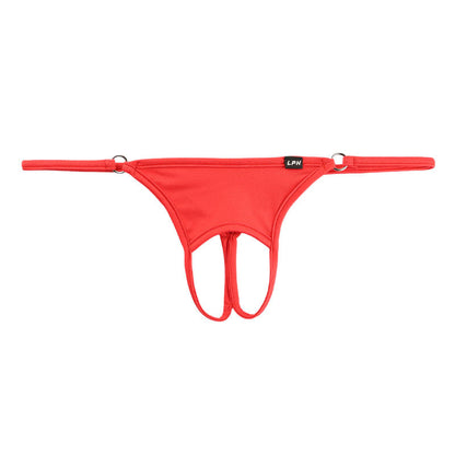 Men's E6000 Fabric Open Underwear with a Feel of Openness Men's T-Back Bikini 718044