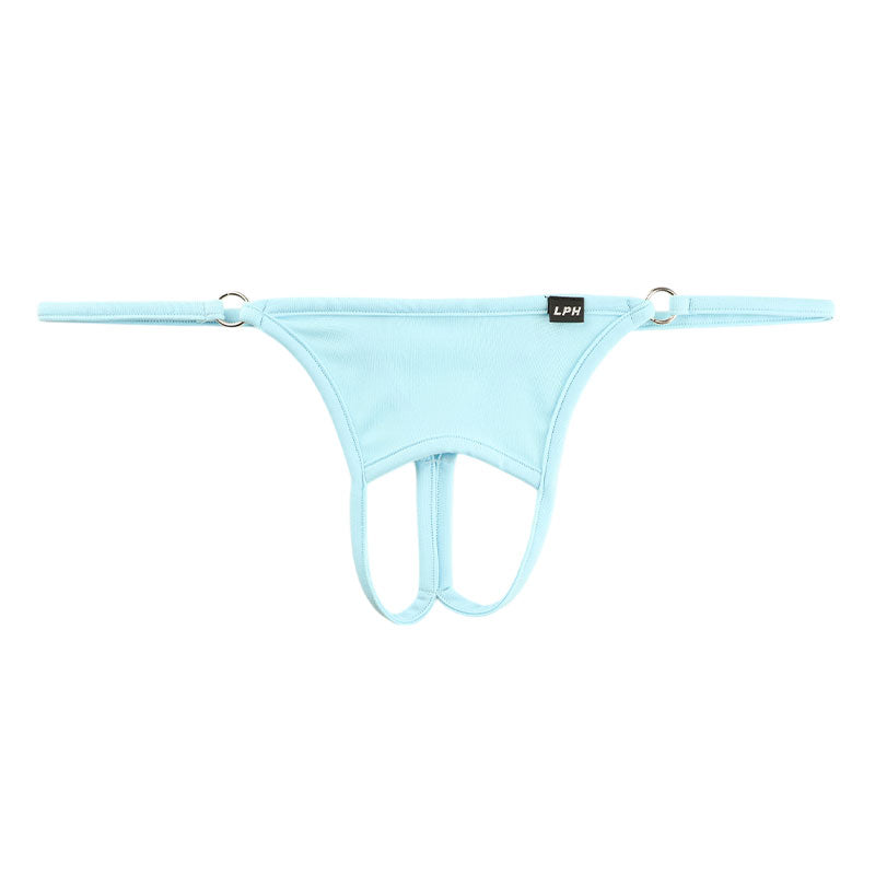 Men's E6000 Fabric Open Underwear with a Feel of Openness Men's T-Back Bikini 718044