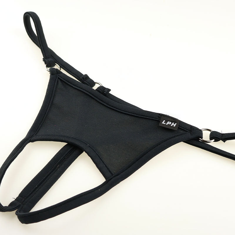 Men's E6000 Fabric Open Underwear with a Feel of Openness Men's T-Back Bikini 718044