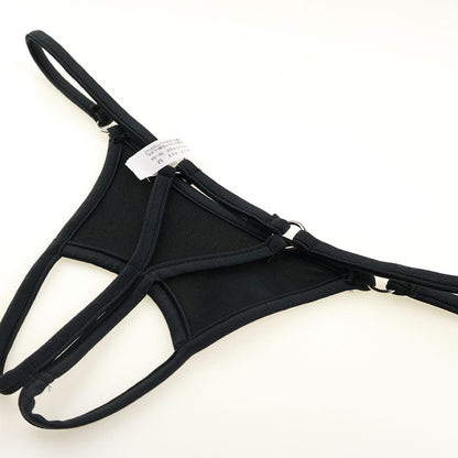 Men's E6000 Fabric Open Underwear with a Feel of Openness Men's T-Back Bikini 718044