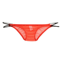 ユニセックス ハーフバック ミストラメ シースルー キラキラ ローライズ 2本ループゴム 718048