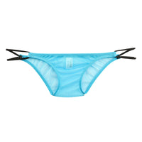 ユニセックス ハーフバック ミストラメ シースルー キラキラ ローライズ 2本ループゴム 718048