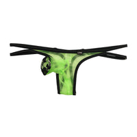 メンズ ミストラメ入り 貫通型ゾウさん ソフトシリコンリング付き Tバックビキニ 720047