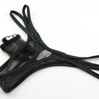 メンズ ミストラメ入り 貫通型ゾウさん ソフトシリコンリング付き Tバックビキニ 720047