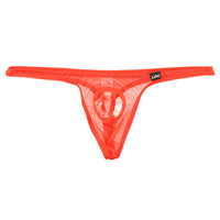 メンズ ミストラメ スケスケ シースルー メンズTバック イボ付きリング内蔵 スパークハーフ生地 720048