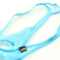 メンズ ミストラメ スケスケ シースルー メンズTバック イボ付きリング内蔵 スパークハーフ生地 720048