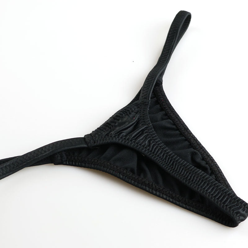 Unisex K2S fabric, side binder elastic, no seams, T-back shorts, extra small, 720050