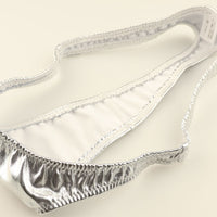 ユニセックス メタリック輝きTバックショーツ ユニセックス 股浅デザイン 720054