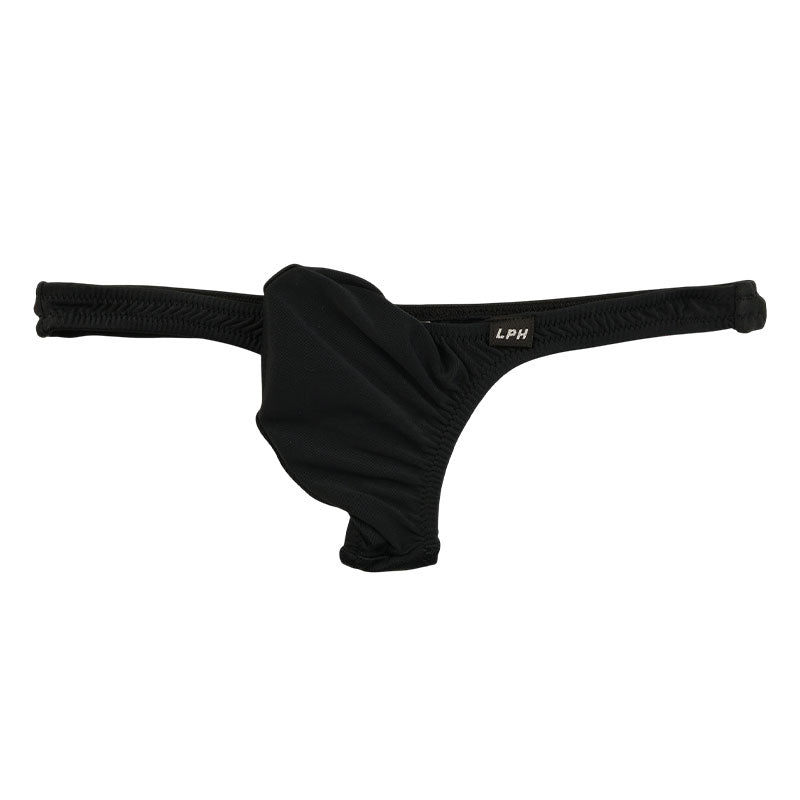 メンズ E6000生地 メンズTバックビキニ 上向き3Dポーチ ローライズ 720058