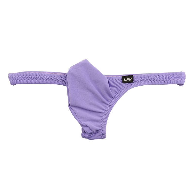 メンズ E6000生地 メンズTバックビキニ 上向き3Dポーチ ローライズ 720058