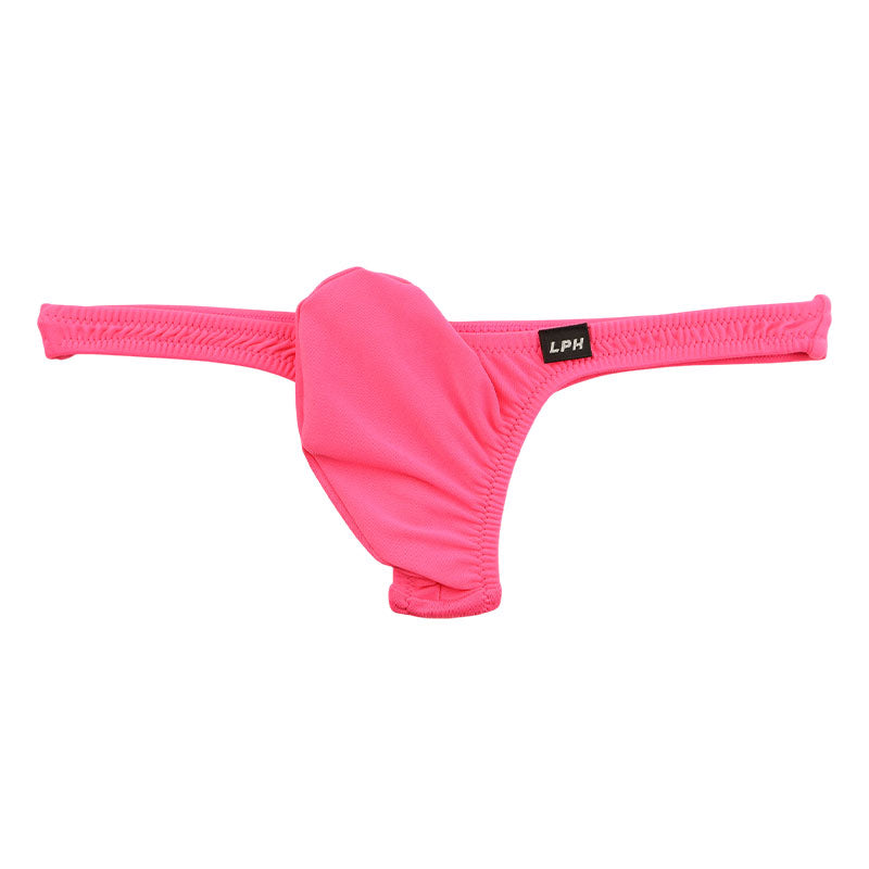 メンズ E6000生地 メンズTバックビキニ 上向き3Dポーチ ローライズ 720058