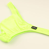 メンズ E6000生地 メンズTバックビキニ 上向き3Dポーチ ローライズ 720058