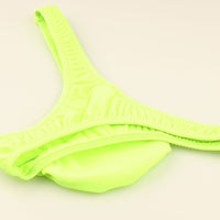 メンズ E6000生地 メンズTバックビキニ 上向き3Dポーチ ローライズ 720058