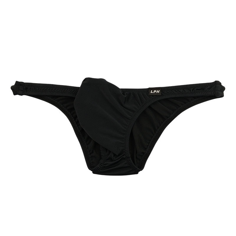 メンズ E6000生地 メンズハーフバックビキニ 上向き3Dポーチ ローライズ 720059