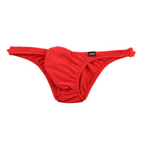 メンズ E6000生地 メンズハーフバックビキニ 上向き3Dポーチ ローライズ 720059