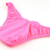 メンズ E6000生地 メンズハーフバックビキニ 上向き3Dポーチ ローライズ 720059