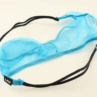 メンズ 透け感 ミストラメ 極小ビキニショーツ サイドループゴム デザイン ハーフバック 720068