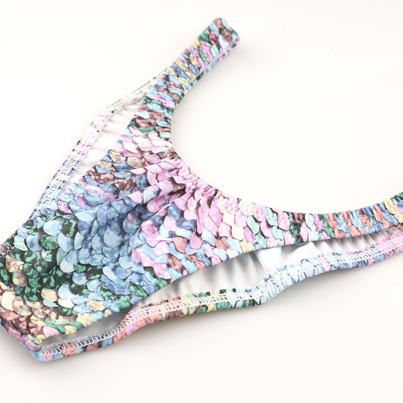 ユニセックス スパンコールプリント 上品微光沢ユニセックス極小ハーフバック 720075