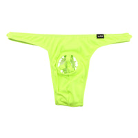 メンズ 発色抜群E6000生地×ソフトシリコンリング メンズTバックビキニ 723006